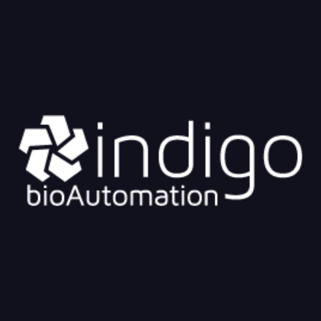 the ingram micro logo is white on a black background