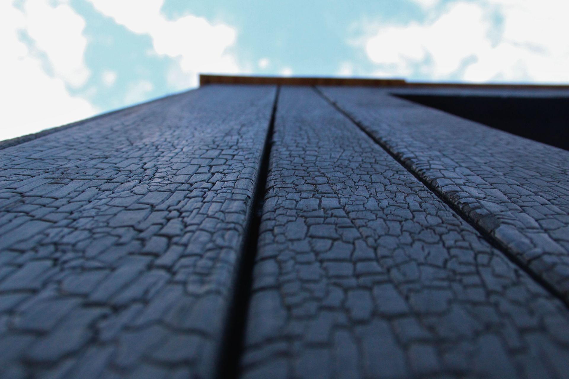 shou sugi ban gevelbekleding