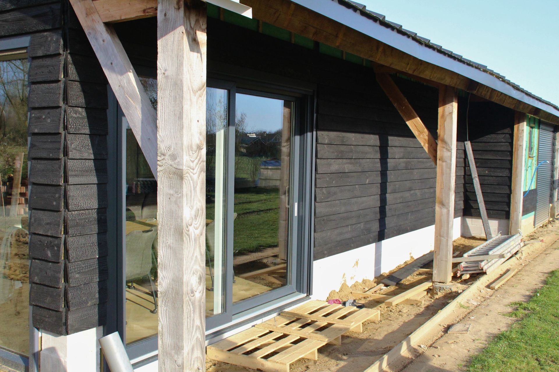 Project schuurwoning shou sugi ban