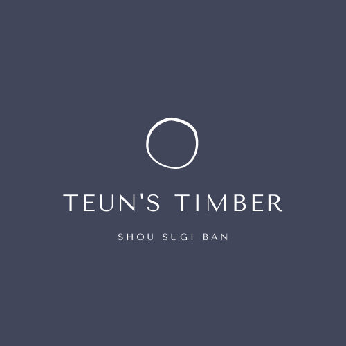 Een logo voor een bedrijf genaamd teun's timber