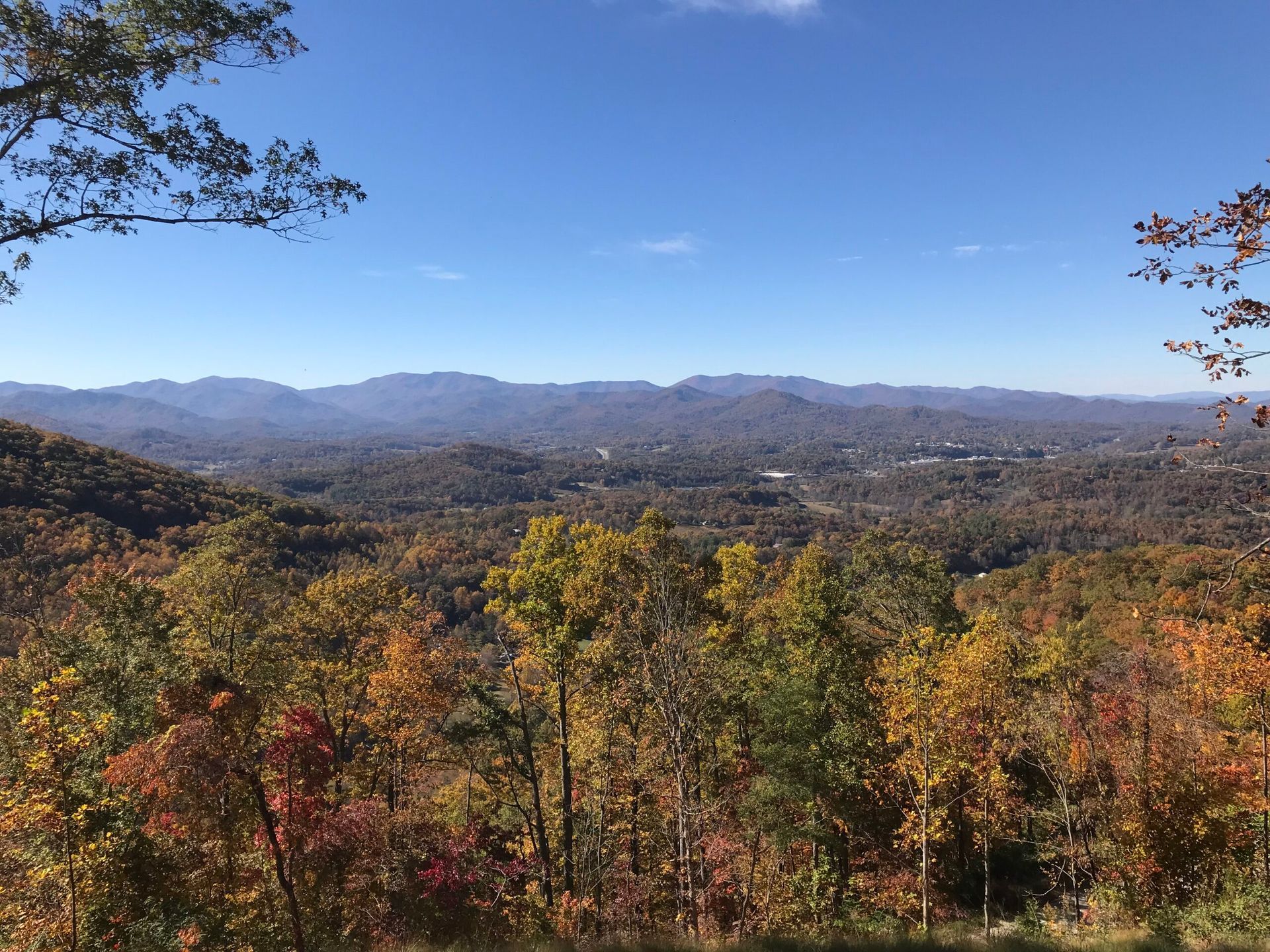 western view from lot 32 featherstone