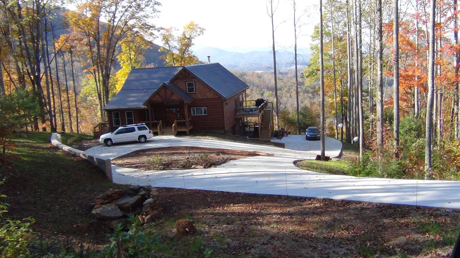 custom built home in the mountains lot 47 featherstone community franklin nc