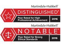 Martindale Distinguished Notable