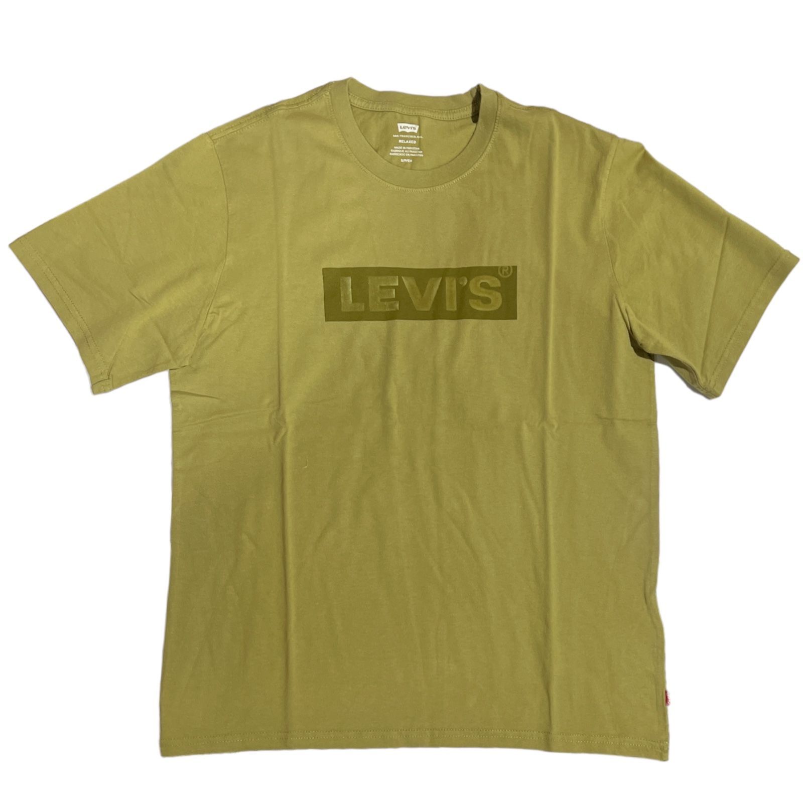 Playera levis amarilla hot sale