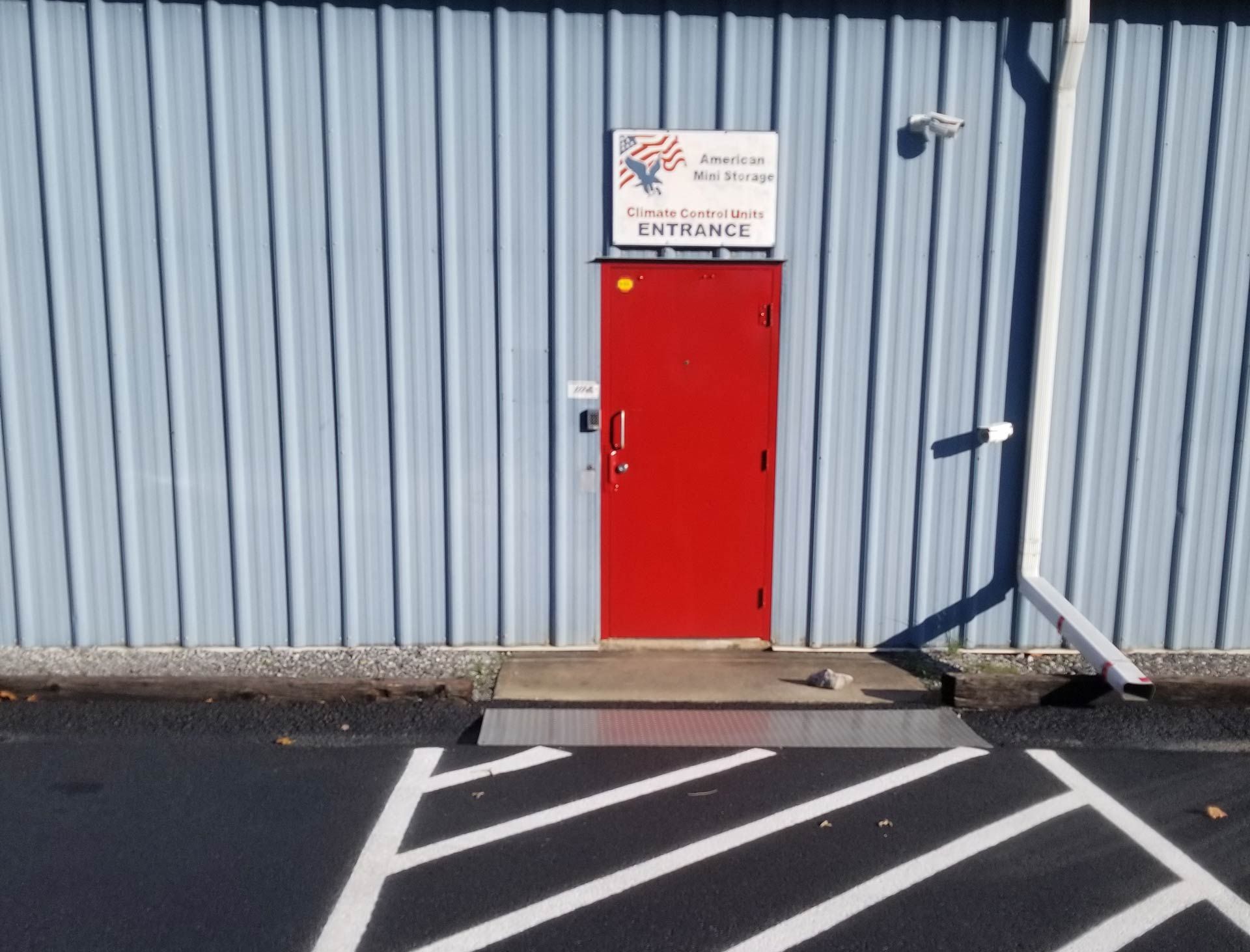 Climate Control Units Entrance | Staunton, VA | American Mini Storage