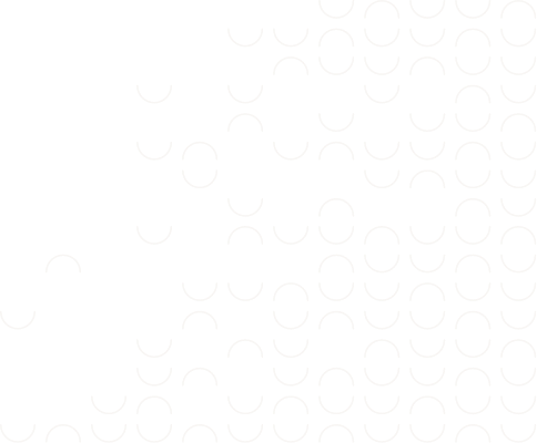 Faint outlines of orange circles on a white background, clustered on the right.