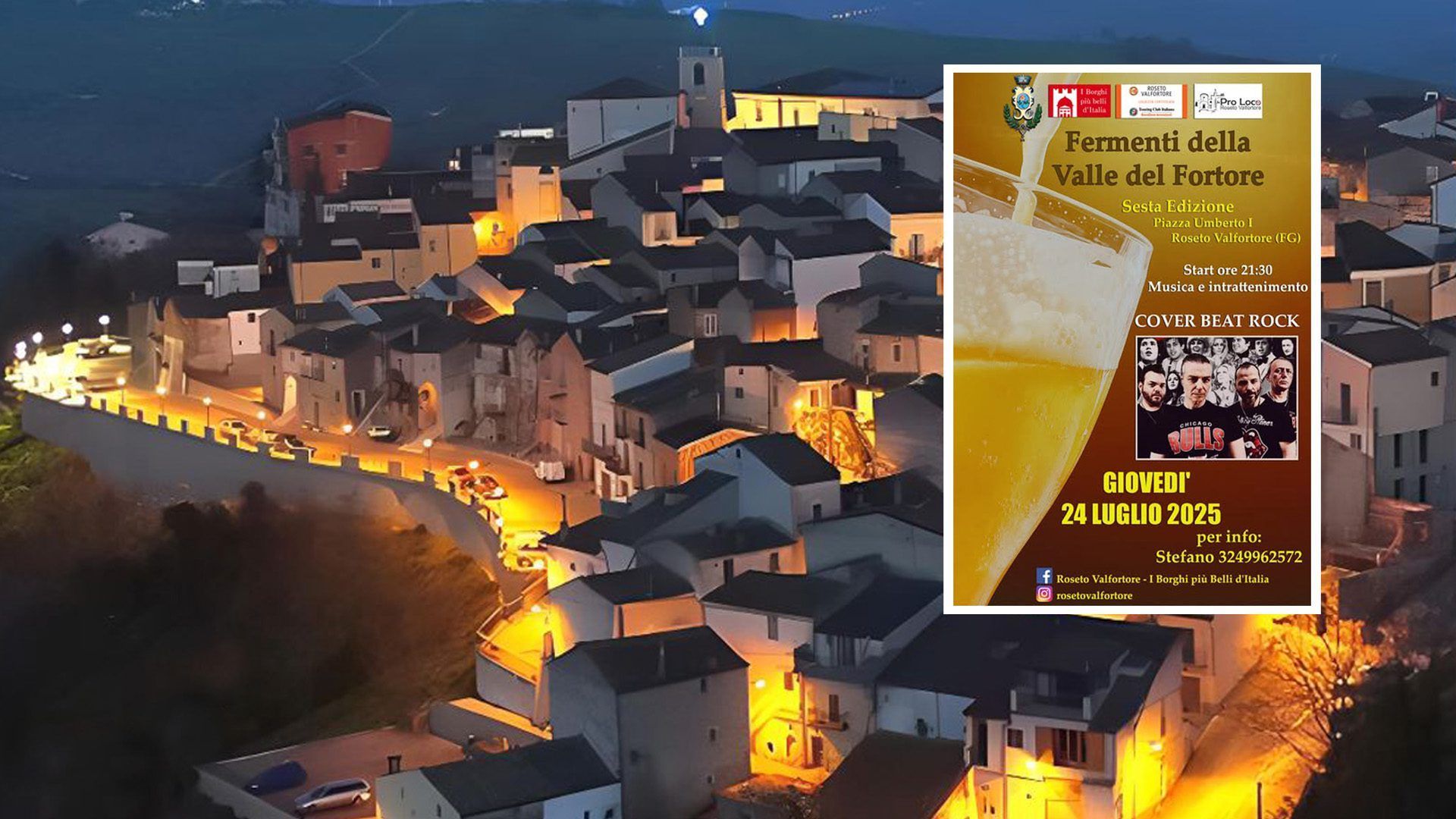 “Fermenti della Valle del Fortore”: gusto, birra e musica nella sesta edizione
