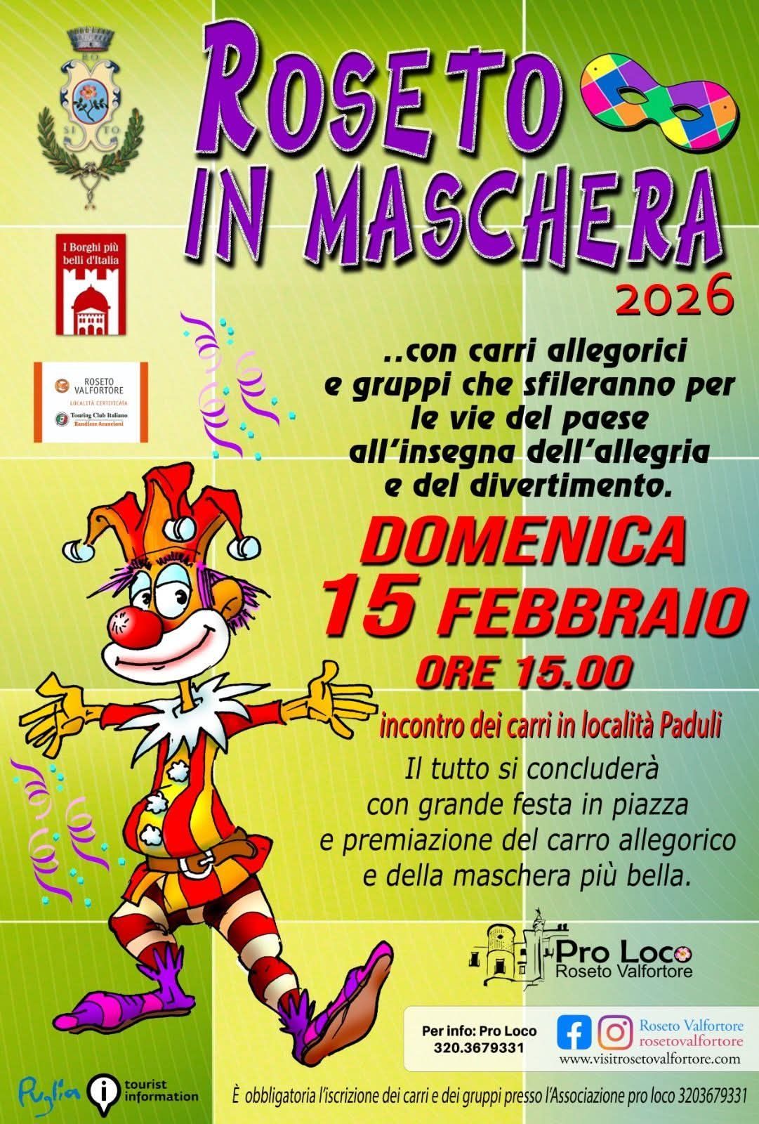 Una giornata di colori, musica e allegria tra carri, spettacoli e la magia del Carnevale nel cuore d
