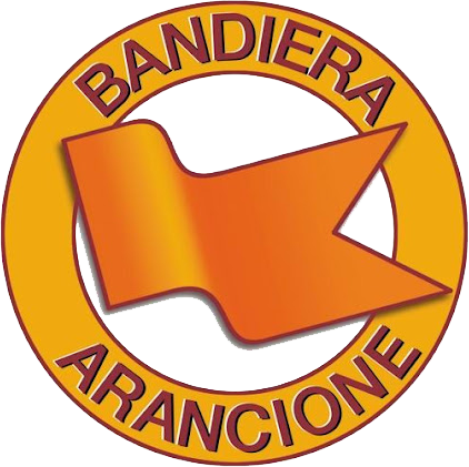 logo bandiera arancione