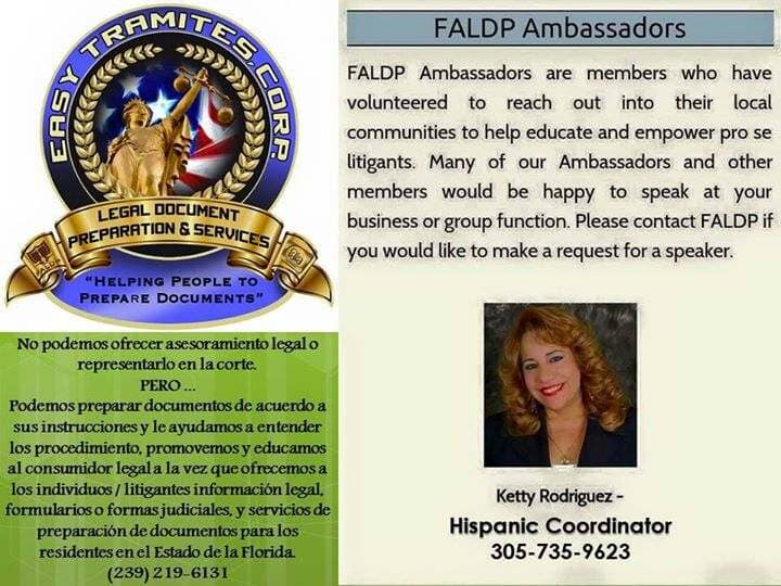 FALDP Ambasaddor — Fort Myers, FL — Easy Tramites Corp