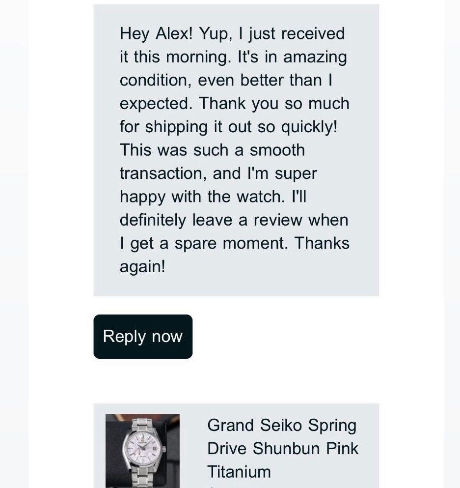 A screenshot of an email from alex yup