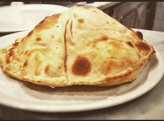 focaccia con il formaggio