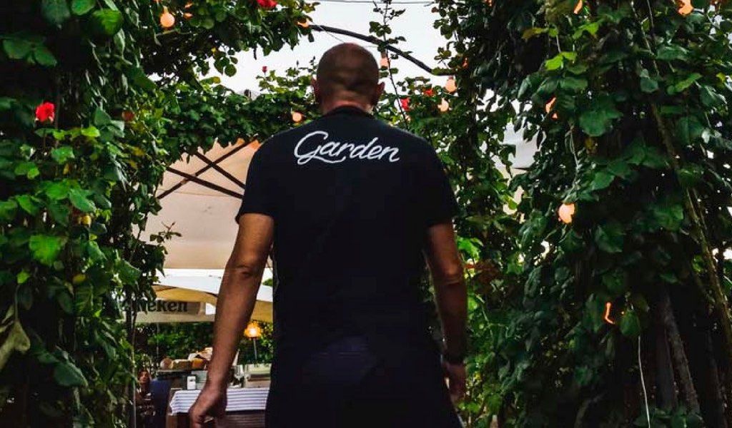 giardino del ristorante