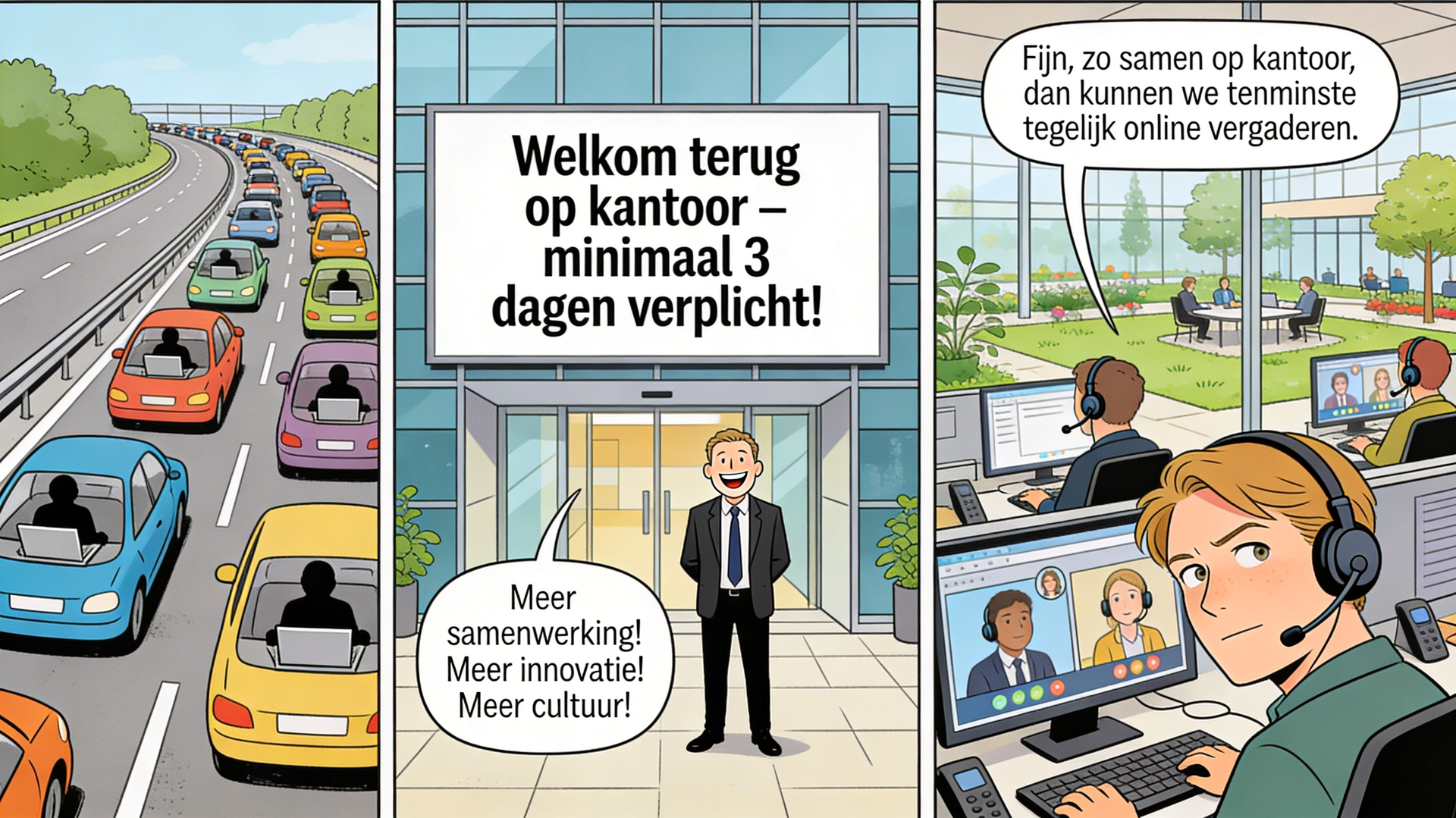 Terug naar kantoor beleid