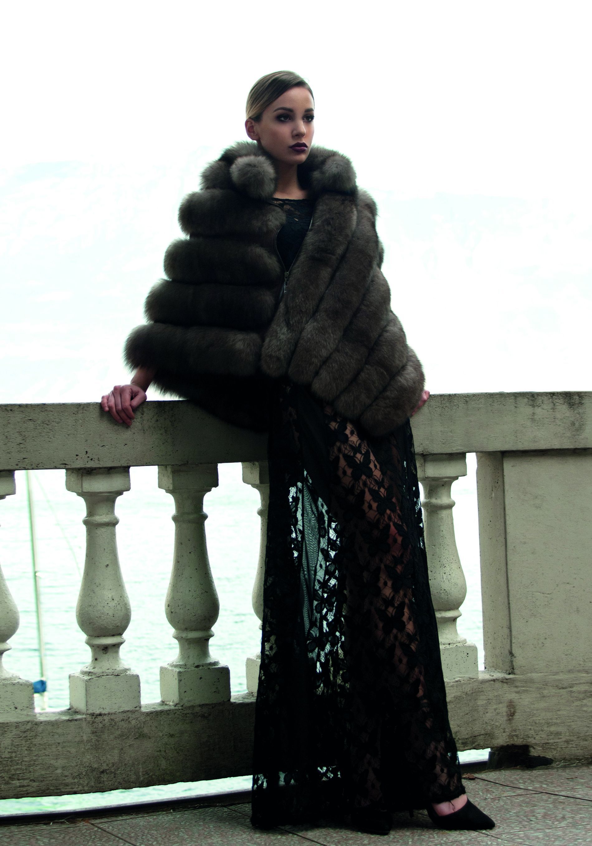 Mantella in pelliccia