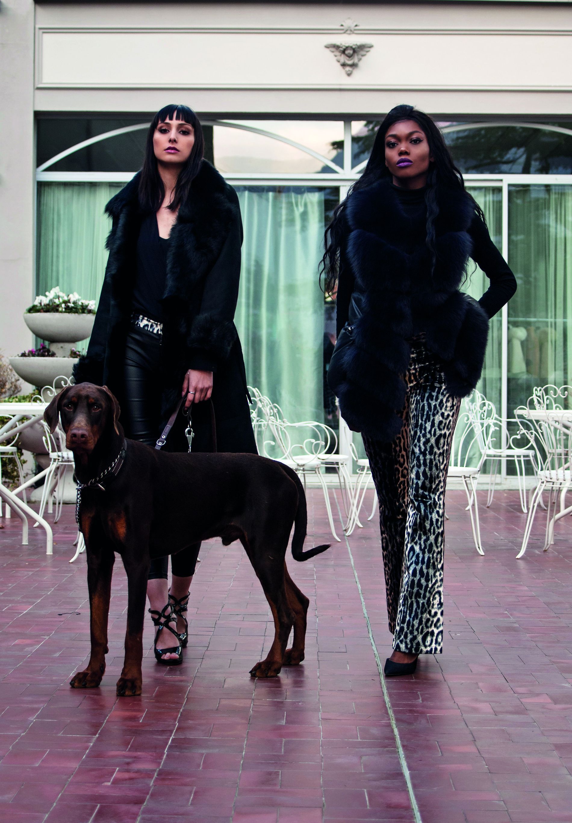 Cappotti eleganti in pelliccia