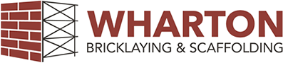 wharton bricklaying and scaffolding logo