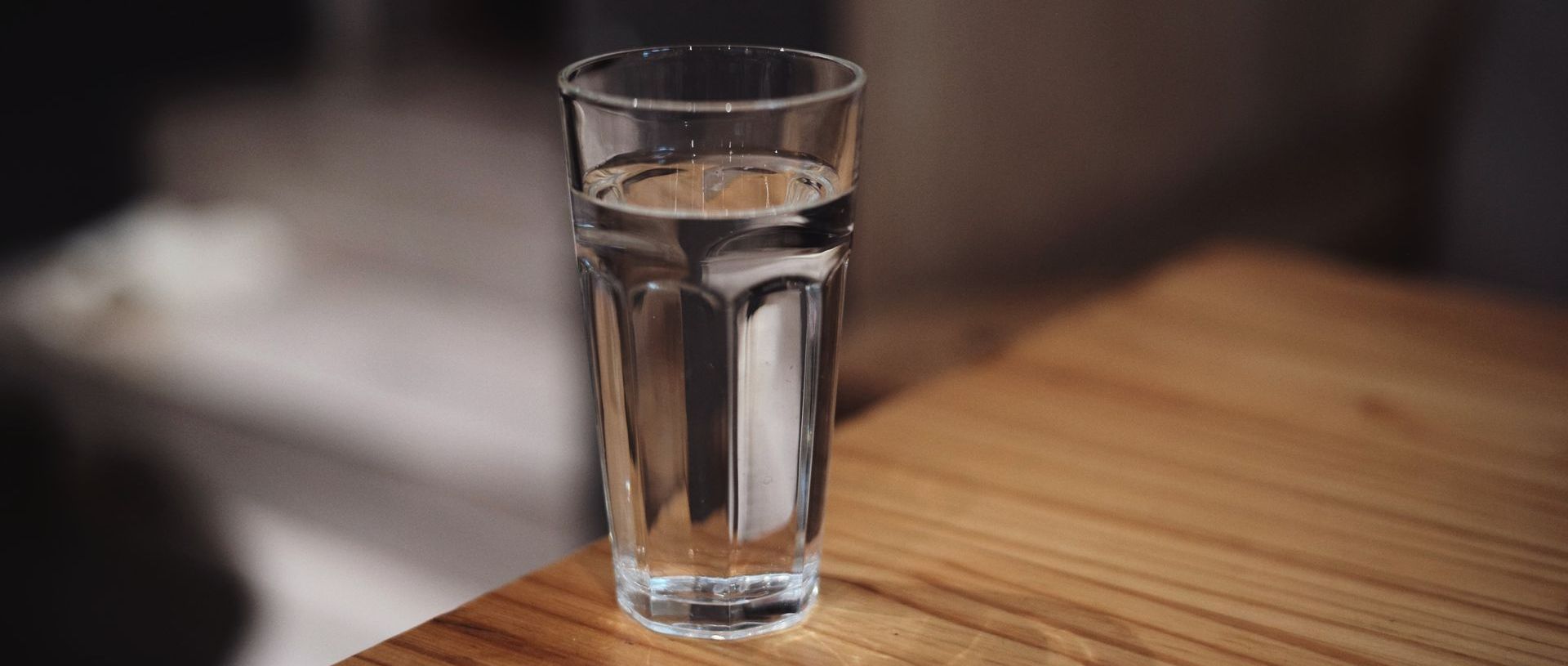 glass of water