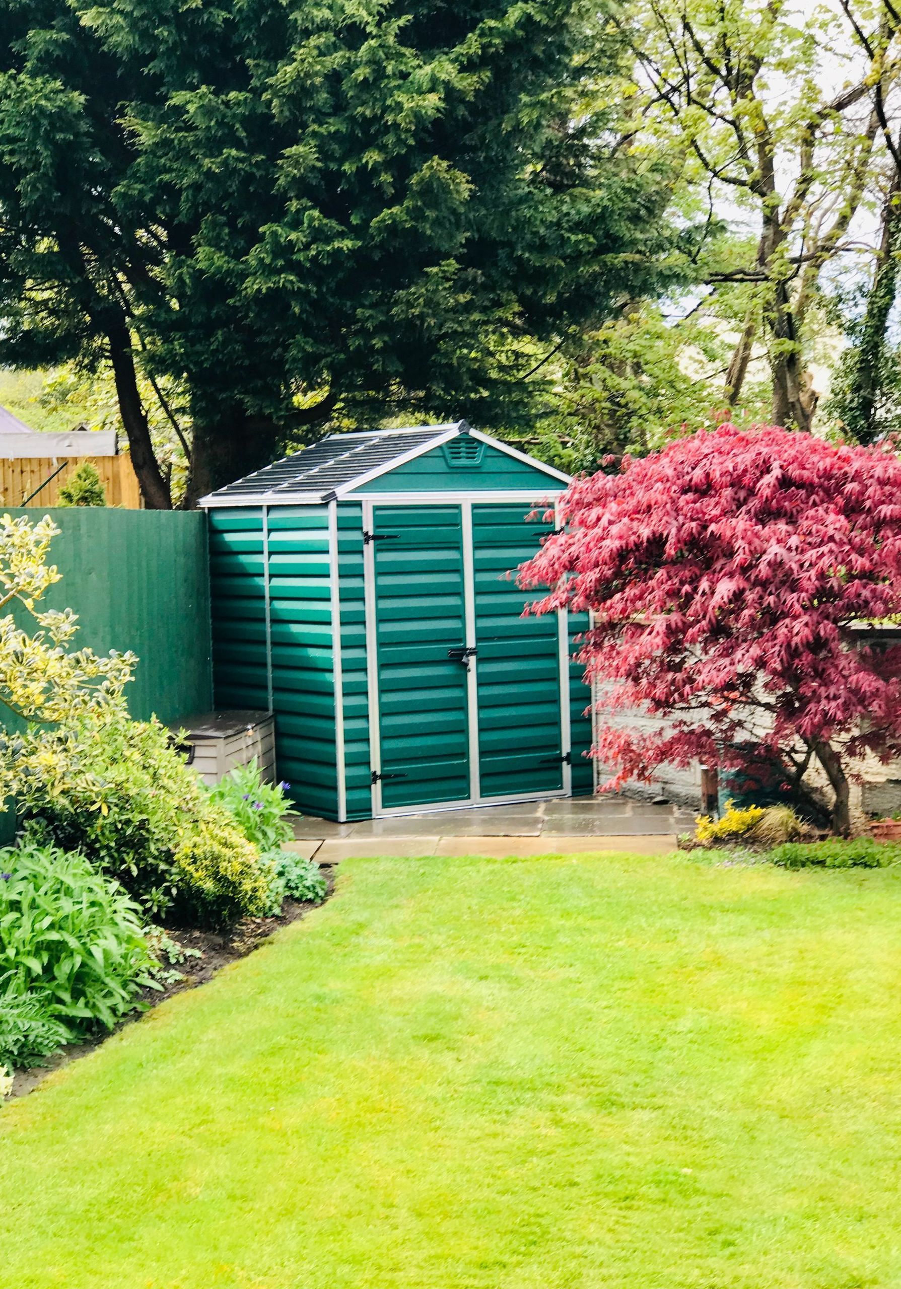 back yard shed