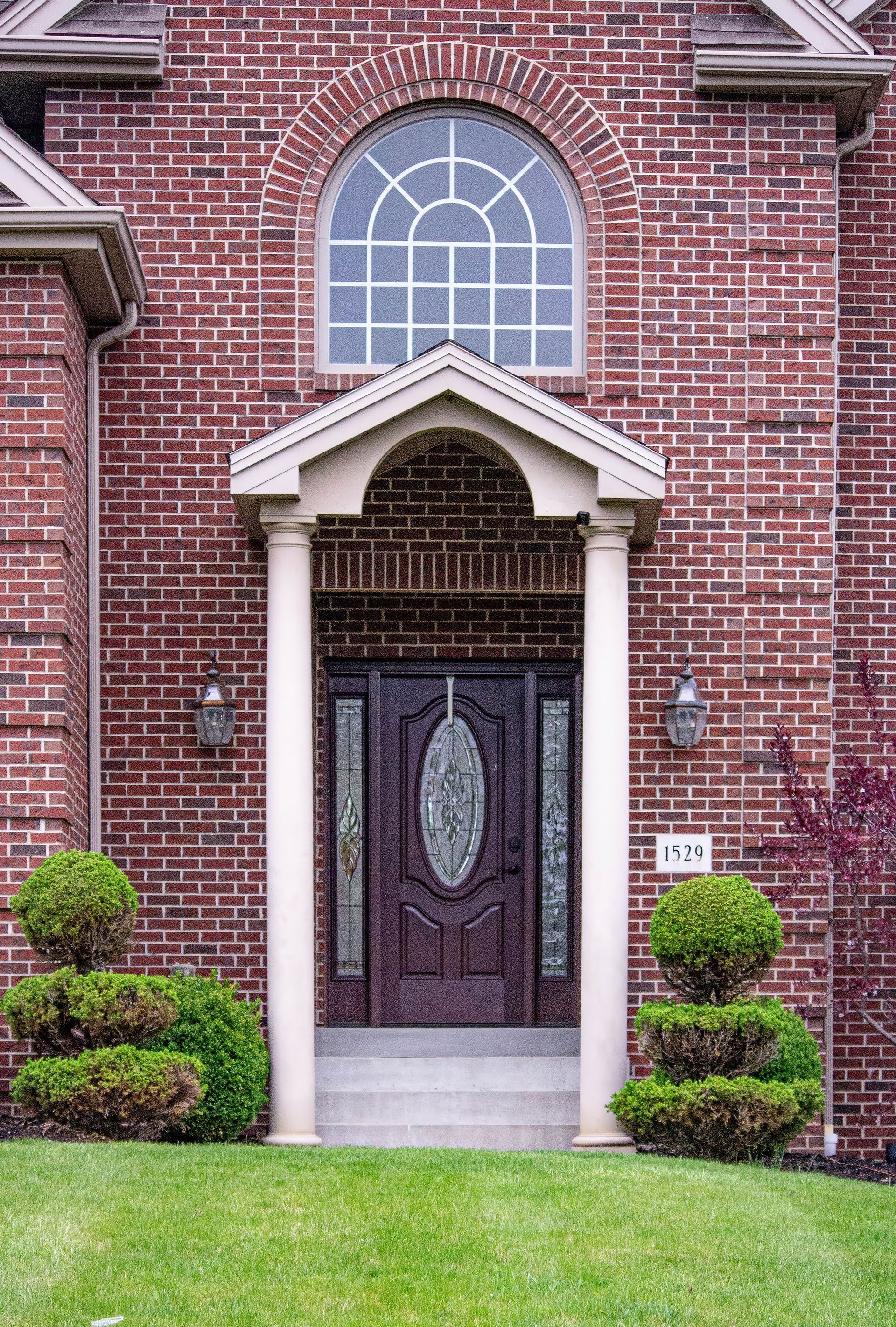 front door to a house