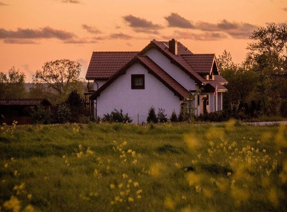 house in a meadow