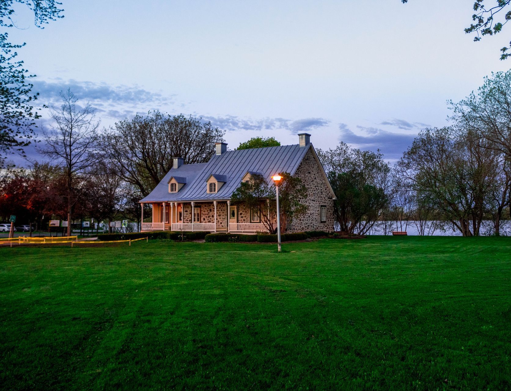 house and yard
