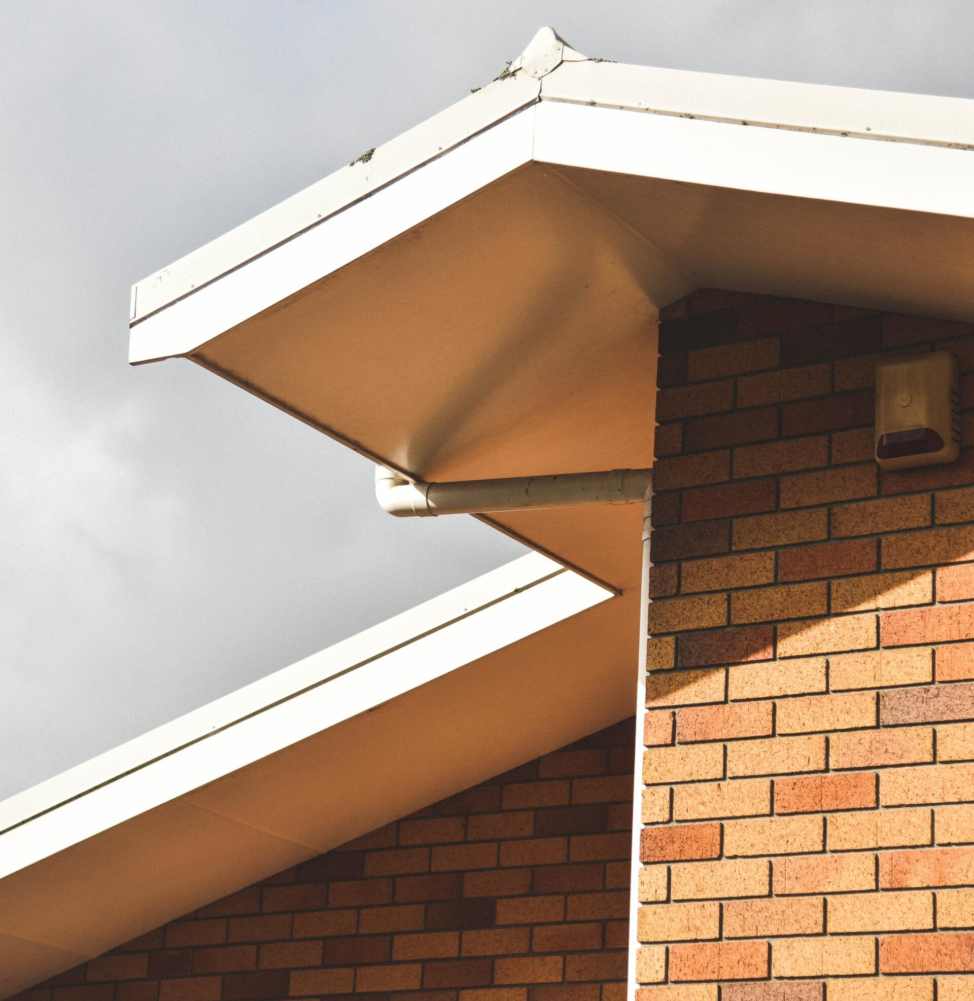 gutter on a house