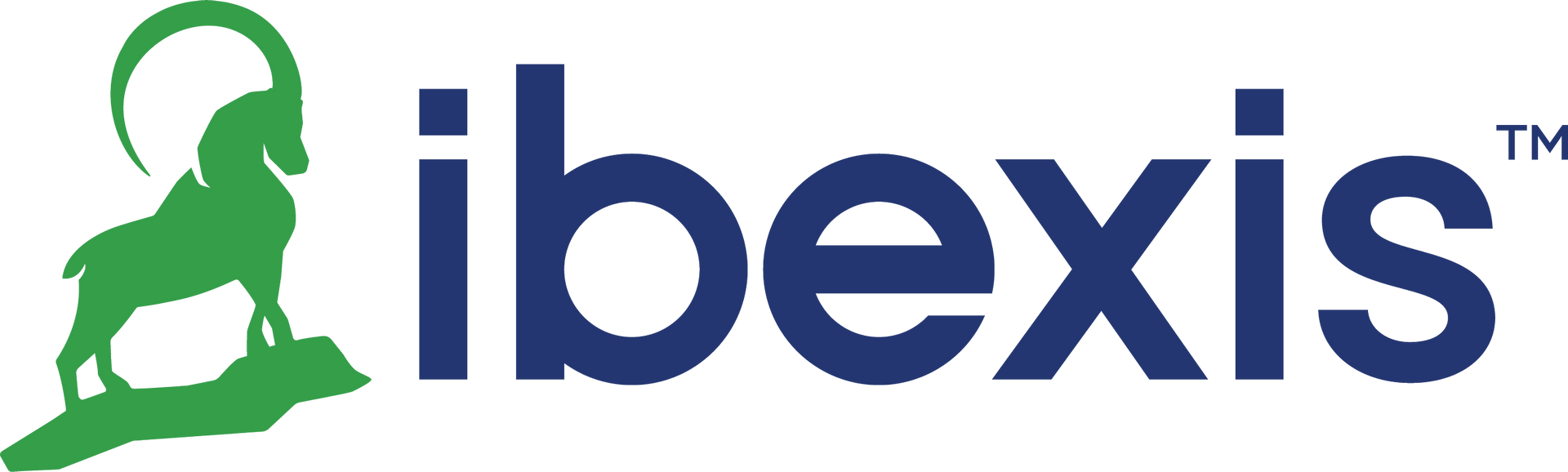 The ibexis logo has a goat on it