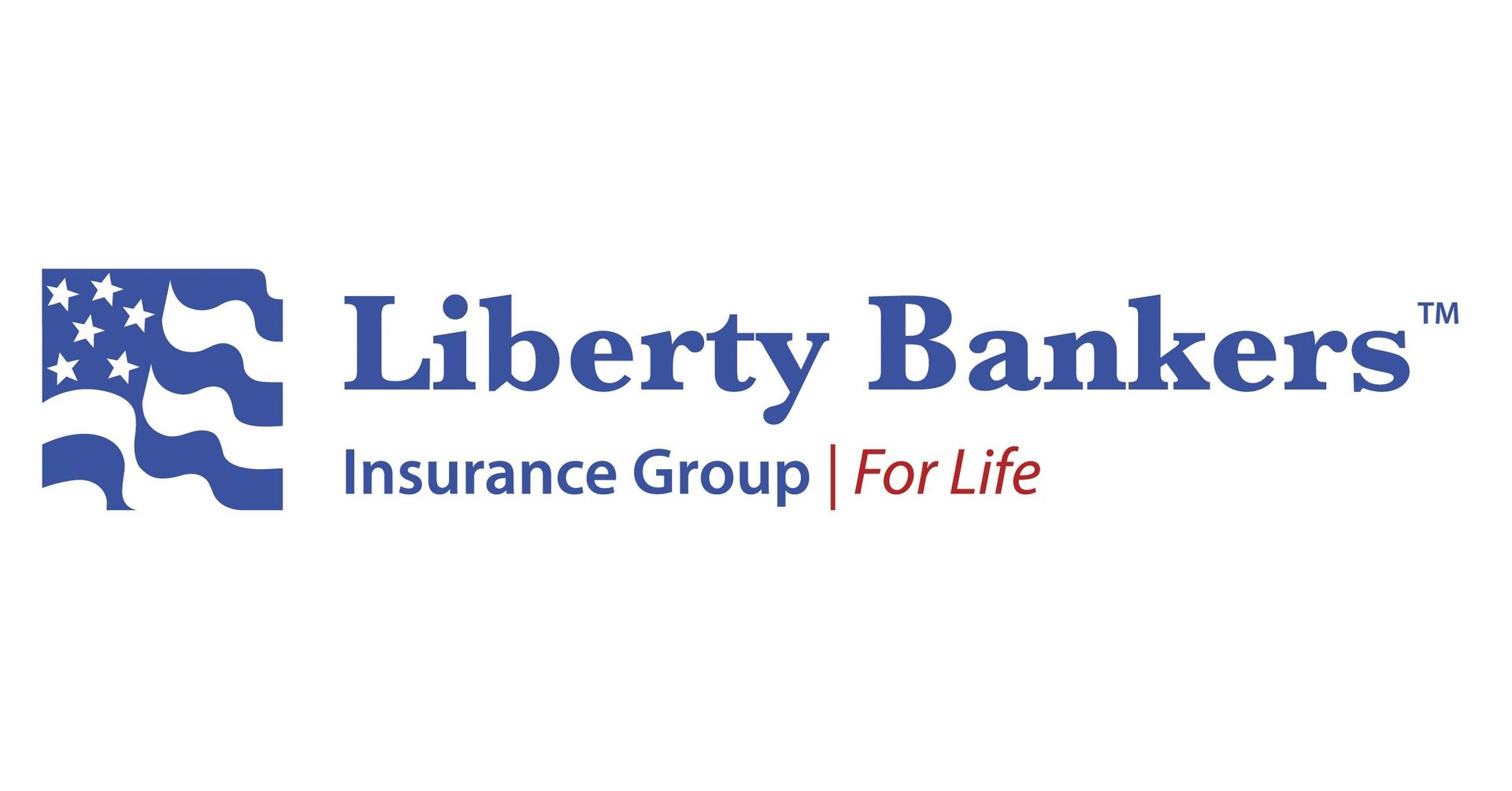 The logo for liberty bankers insurance group for life