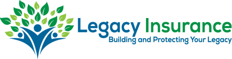 The logo for legacy insurance building and protecting your legacy