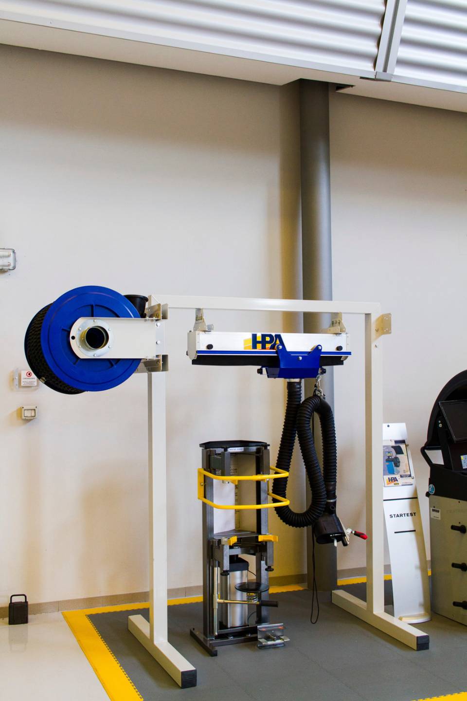 stazione per test auto HPA