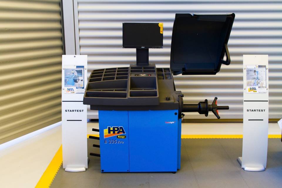 stazione per test auto