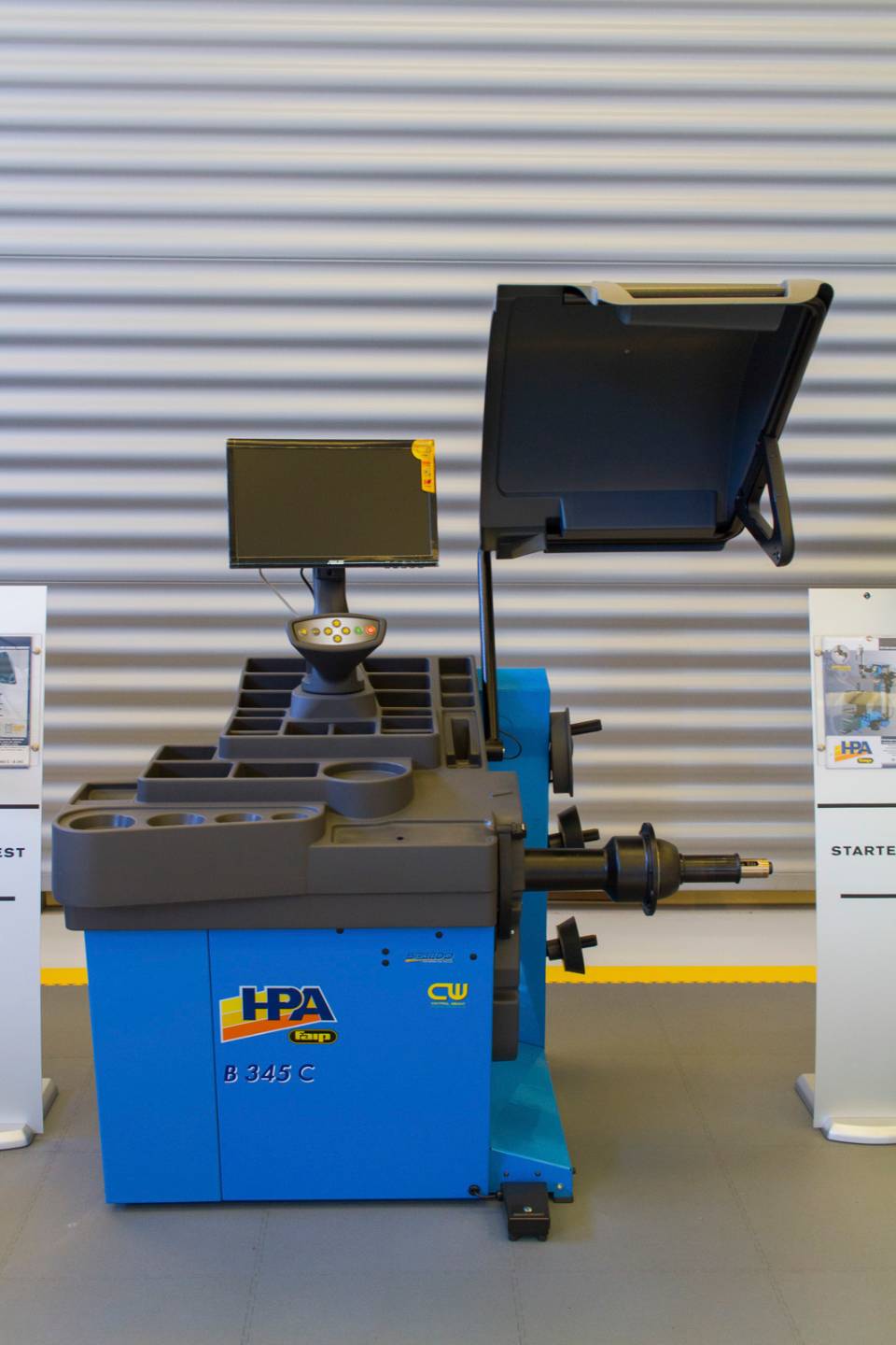 macchina HPA per test auto