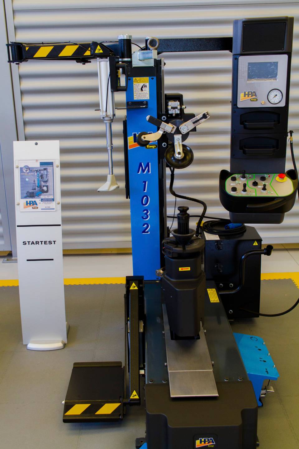 macchinario HPA per test auto