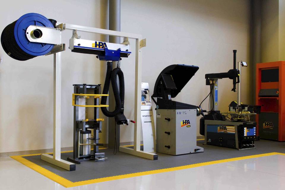macchinari HPA della ditta