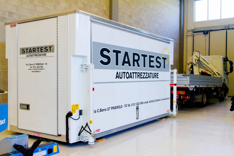 postazione per test auto