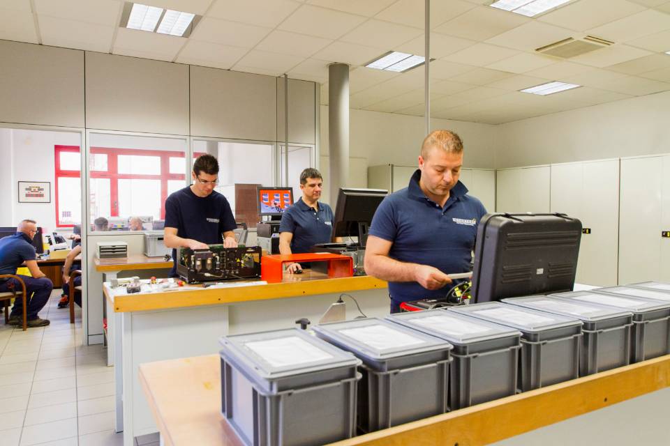 tecnici dell'azienda