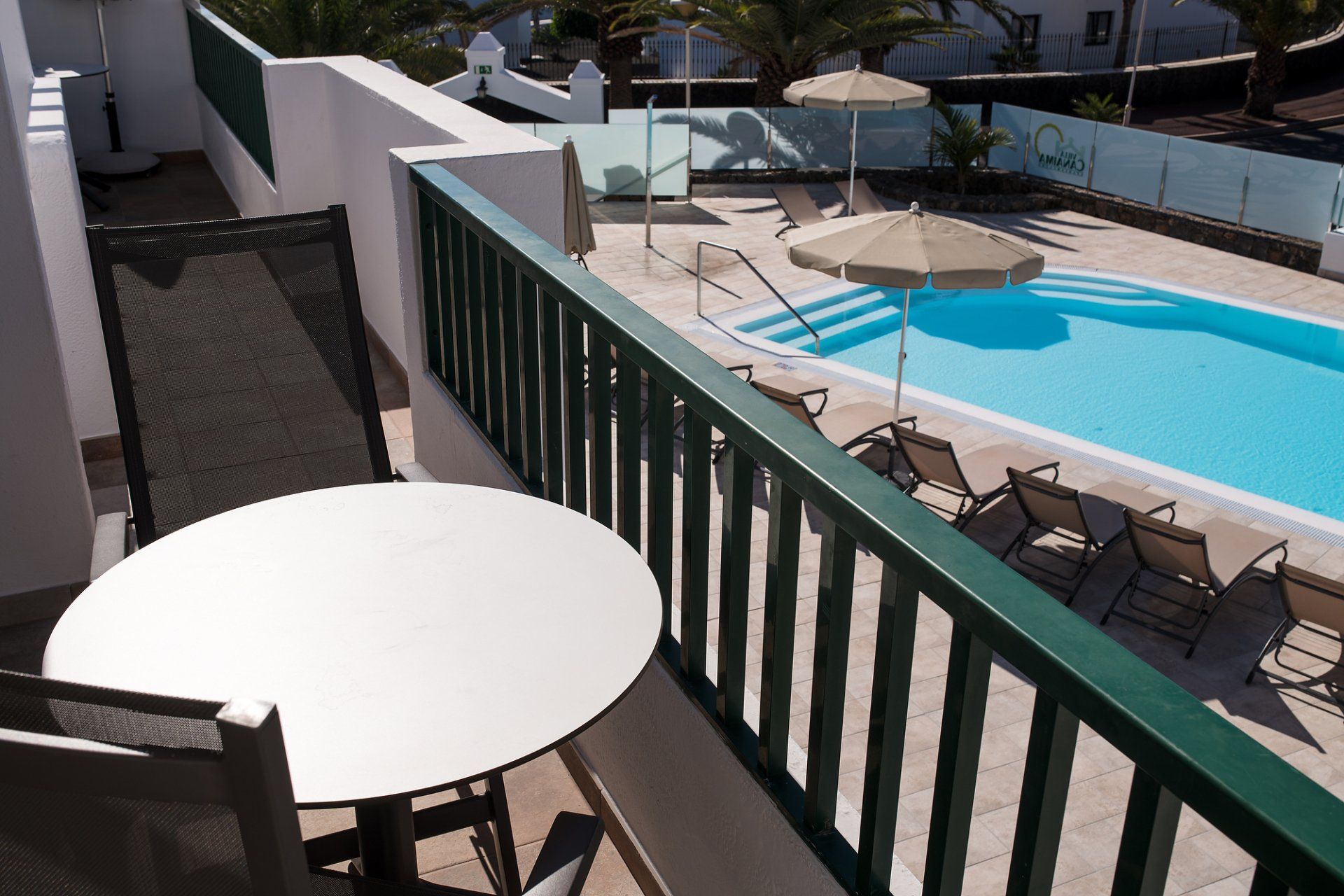 View from balcony of Villa Canaima first floor Apartments