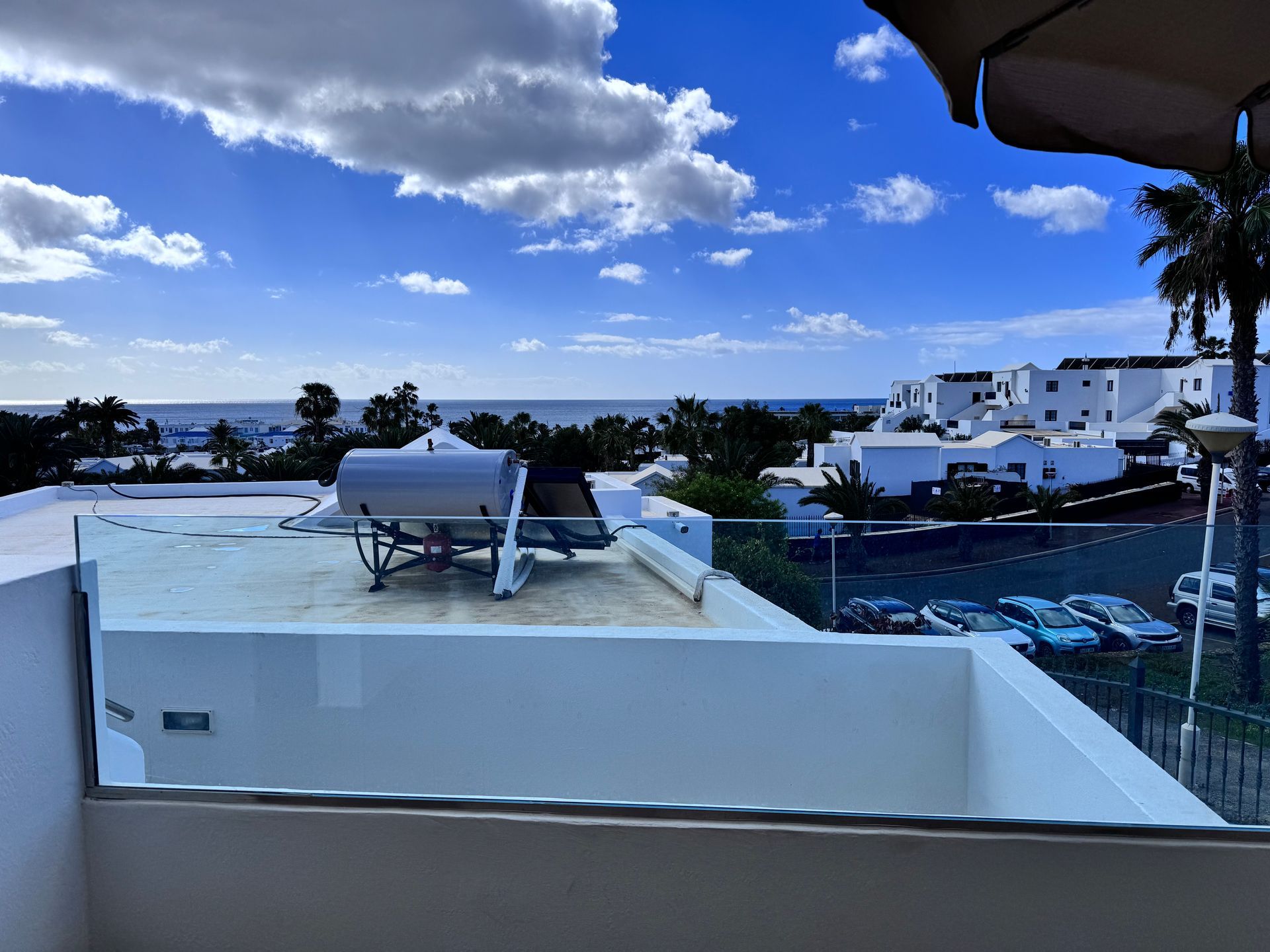 View from second floor apartments at Villa Canaima