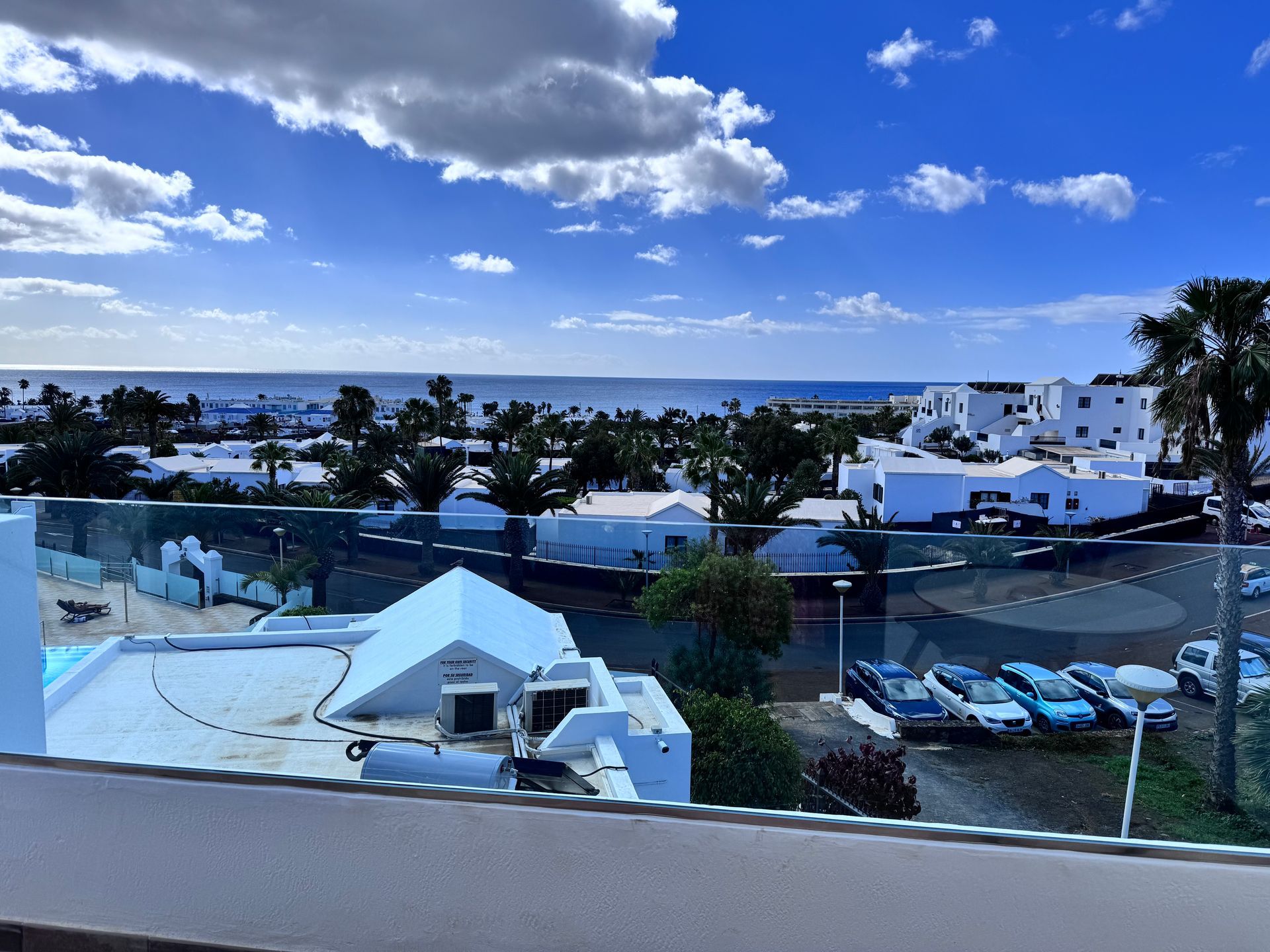 Sea view from Villa Canaima Apartments