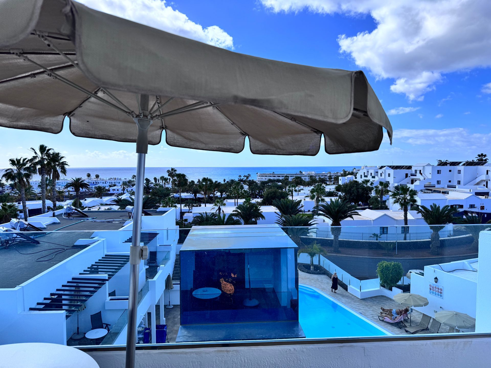 Sea view from Villa Canaima Apartments