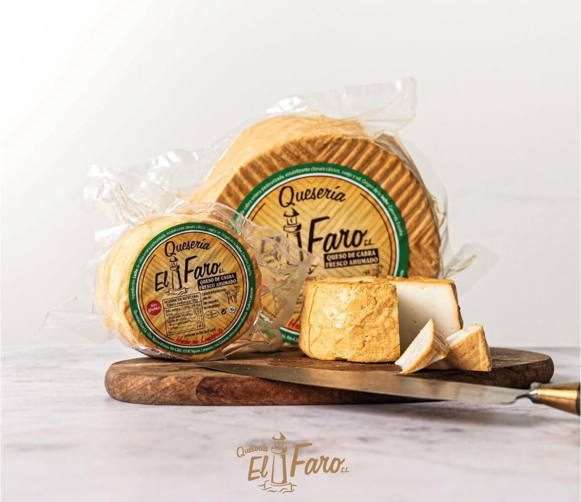 Selection of cheeses from Quesería El Faro, available for tasting at the Saborea Lanzarote 2024