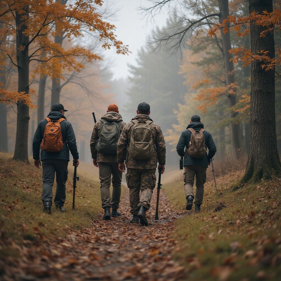 professional hunting excursion