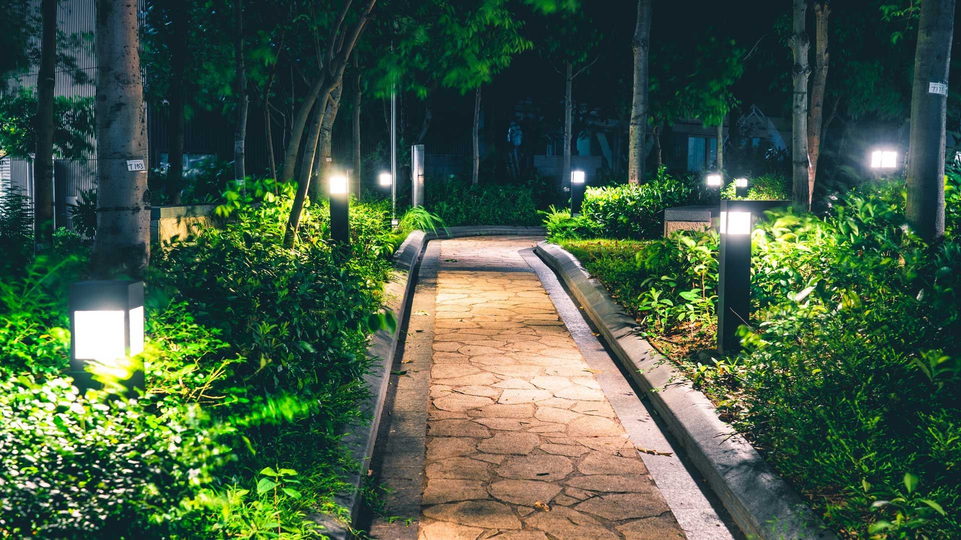 Outdoor Lighting — San Marcos, TX — Diamondback Landscaping & Lawn Care, Inc.