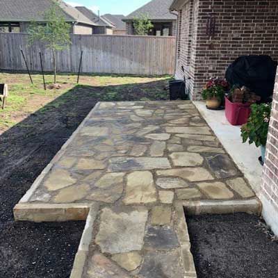 New Patio — San Marcos, TX — Diamondback Landscaping & Lawn Care, Inc.