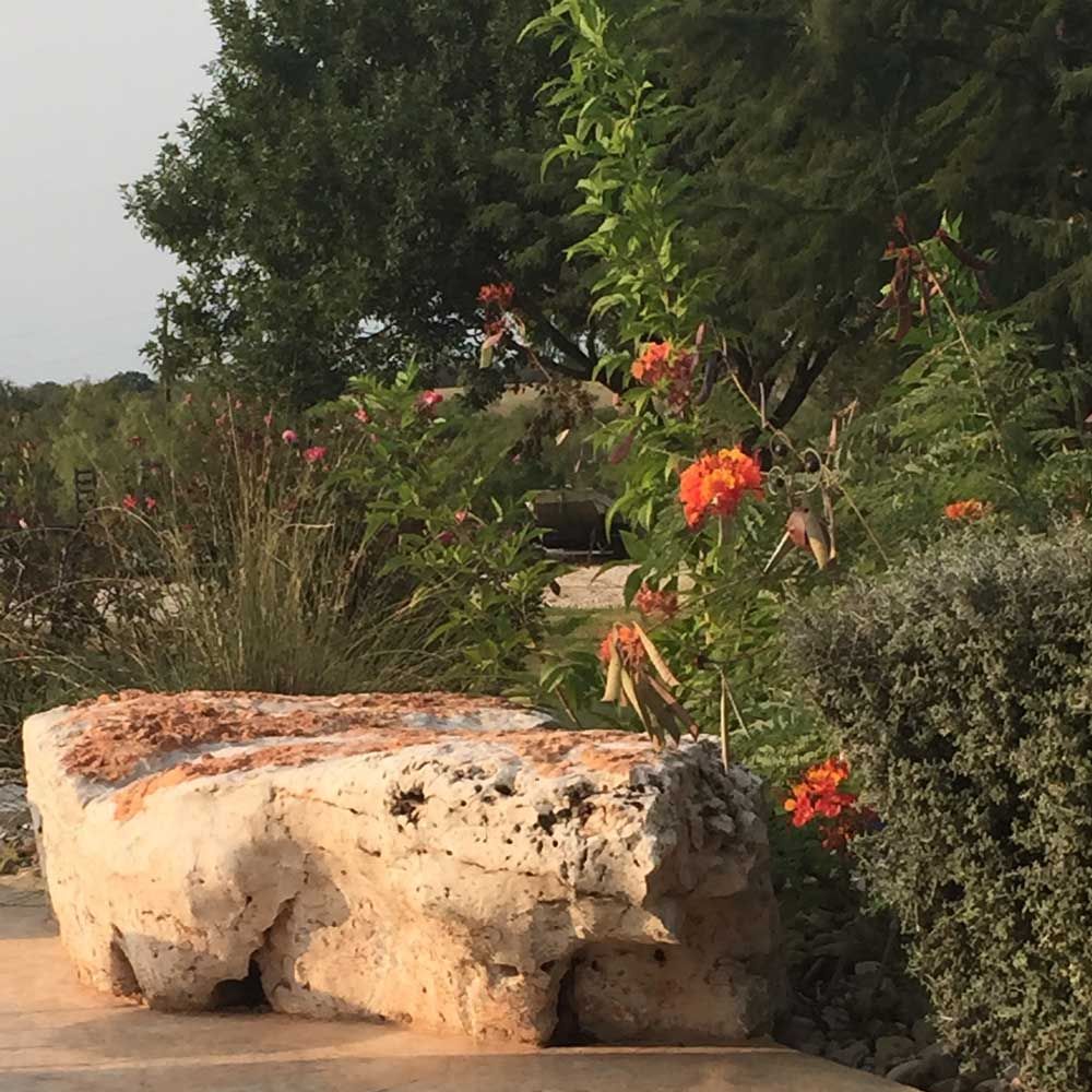 Huge Rock — San Marcos, TX — Diamondback Landscaping & Lawn Care, Inc.
