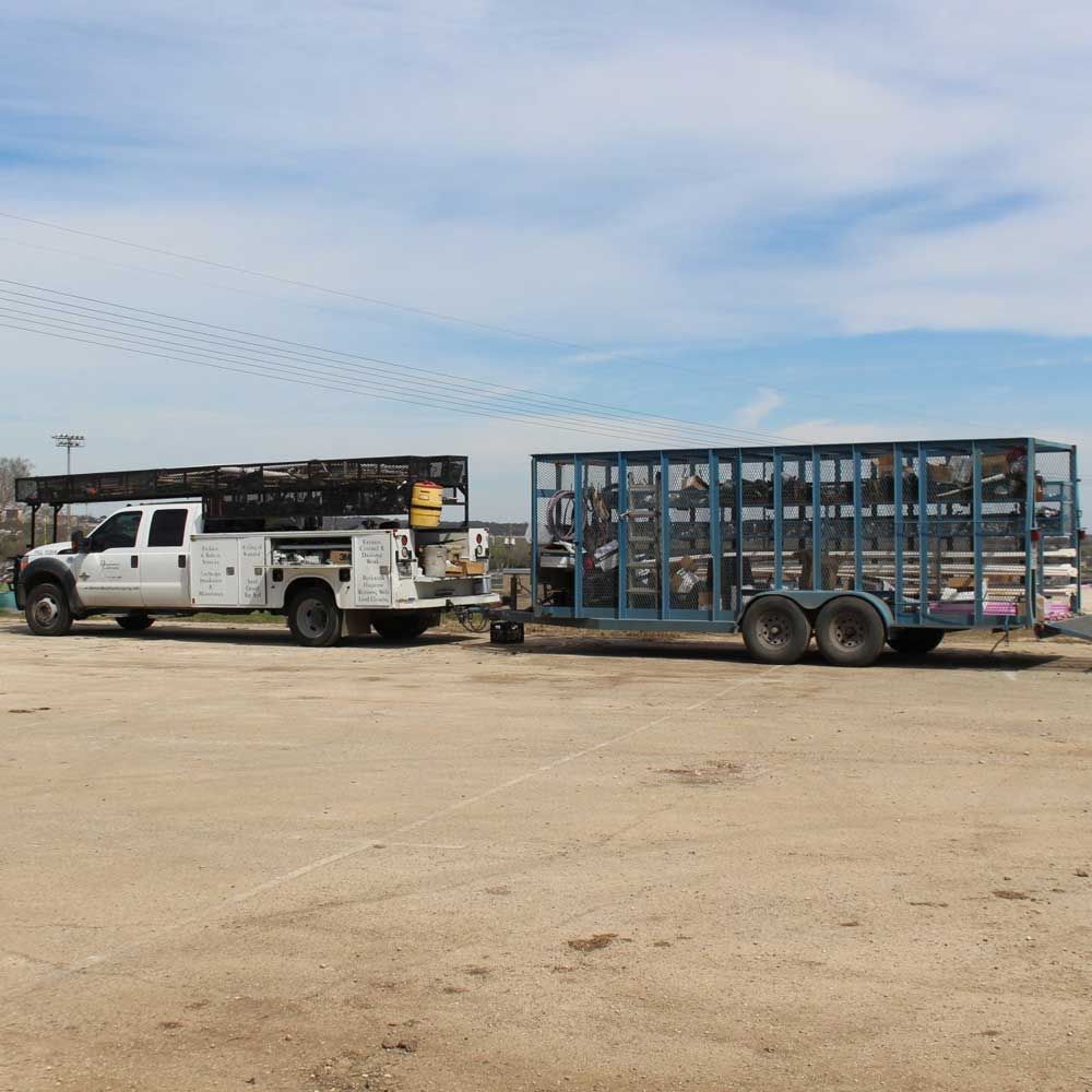 Truck Carrying a Haul — San Marcos, TX — Diamondback Landscaping & Lawn Care, Inc.