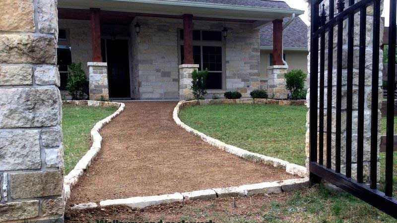Walkway — San Marcos, TX — Diamondback Landscaping & Lawn Care, Inc.