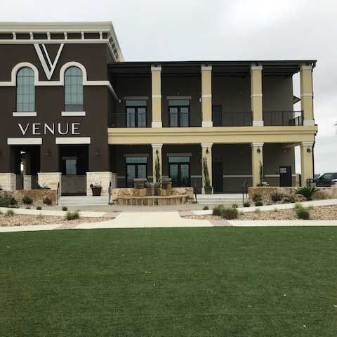 Building with Artificial Turf — San Marcos, TX — Diamondback Landscaping & Lawn Care, Inc.