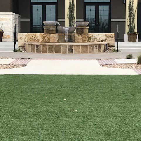 Public Place with Artificial Turf — San Marcos, TX — Diamondback Landscaping & Lawn Care, Inc.